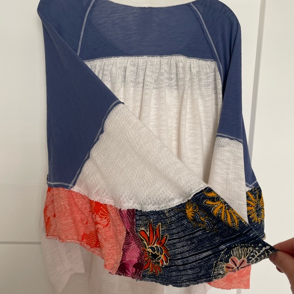 We the Free Friday Fever Thermal Fluted Sleeve Top - Picture 12 of 12